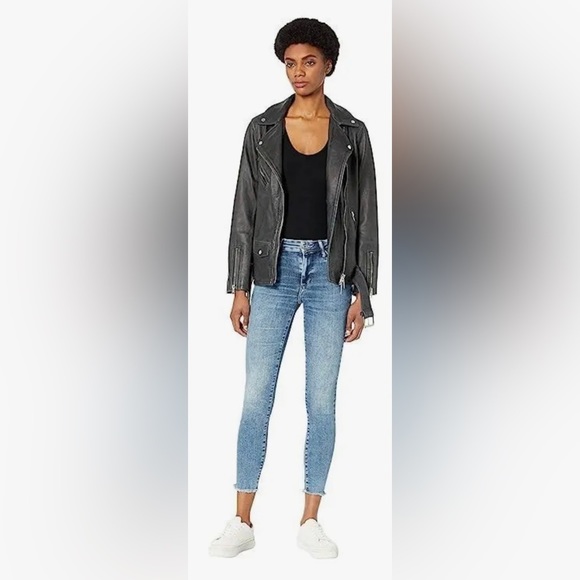 All Saints Miller Medium Jeans Distressed Ankle Jeans Waist 26 Denim 91% Cotton - Picture 3 of 7